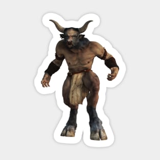 Minotaur Sticker